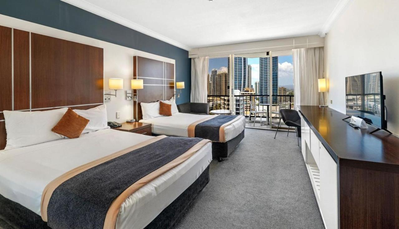 Hotel Apartments On 22 View Avenue, Surfers Paradise غولد كوست المظهر الخارجي الصورة