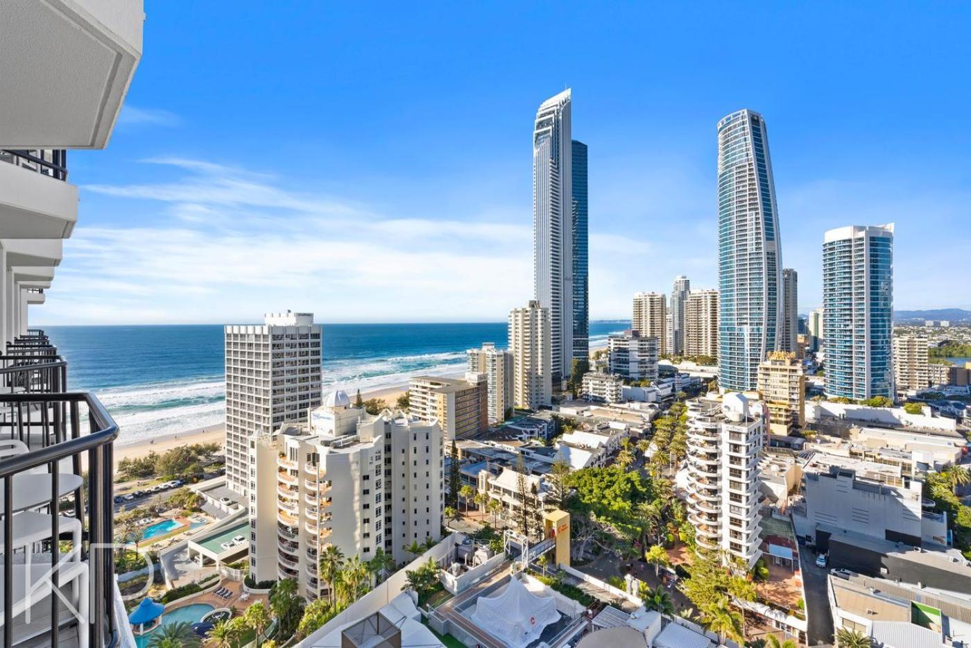 Hotel Apartments On 22 View Avenue, Surfers Paradise غولد كوست المظهر الخارجي الصورة